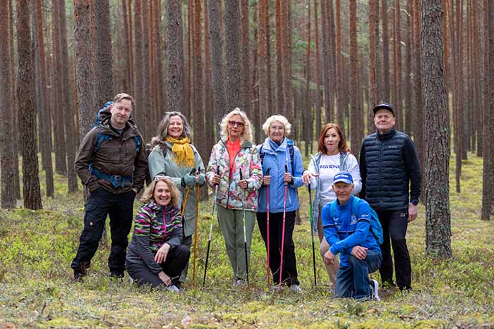 Hõnekobar Seenioride messil 2026 Kaubamajakas
